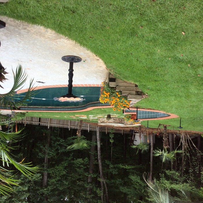 Retaining walls,landscape