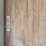 Wood look ceramic tile