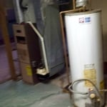 Furnace & water tank