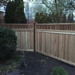 5' Cedar Closed Spindle Topper