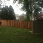Western Red Cedar Privacy Fence