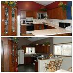 Kitchen Remodel Before and After