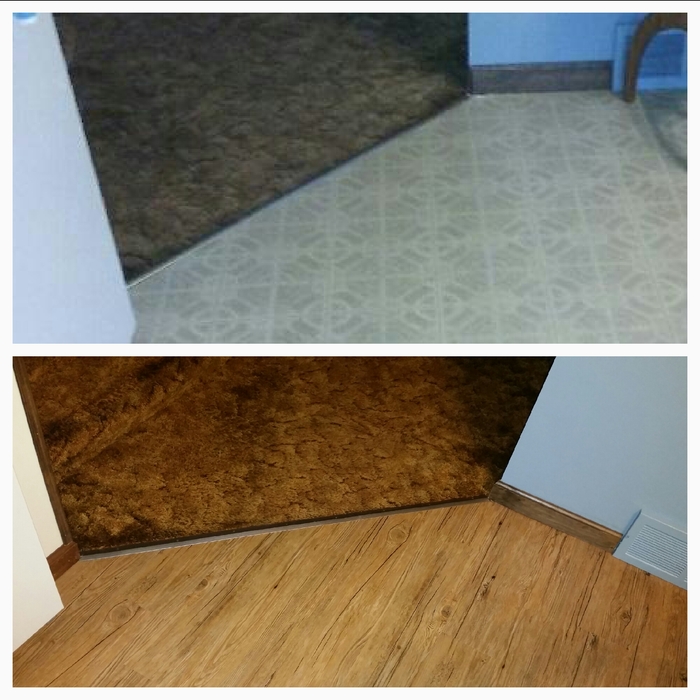 Kitchen Vinyl Plank Flooring