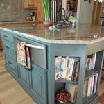Painted Knotty Alder Distressed