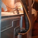 This is the original air handler and duct work