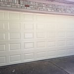 New garage door.