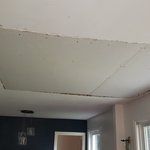 Drywall hung