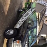 Professionally wrapped van