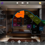 Custom RTI Home Automation Interface