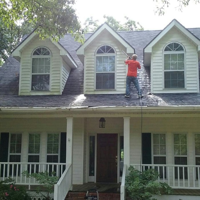power washing job