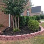 Bed Brick Border
