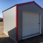 12X12 Metal Gable Building