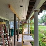 Lakefront Coverged Porch Repair