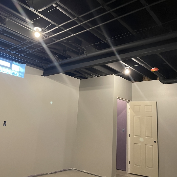 Basement remodel
