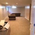 Finished basement