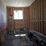 existing kitchen & new Kitchen