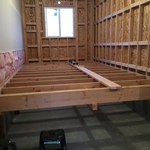 existing kitchen & new Kitchen