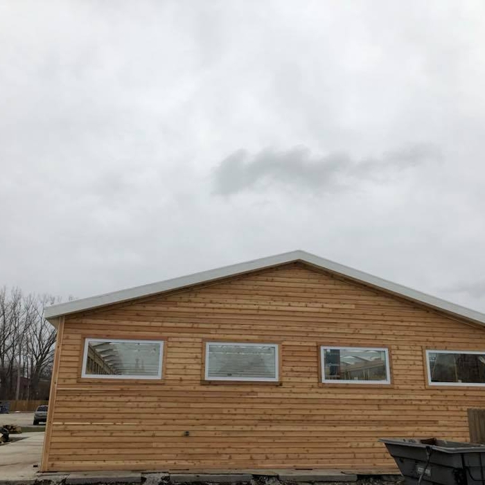 Cedar Siding is on
