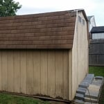 Medium Sized Wooden Shed