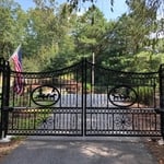 Custom Design Driveway Gate