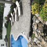 Paving stone walkway