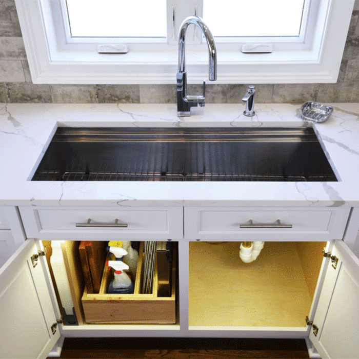 Lit Kitchen Workstation!