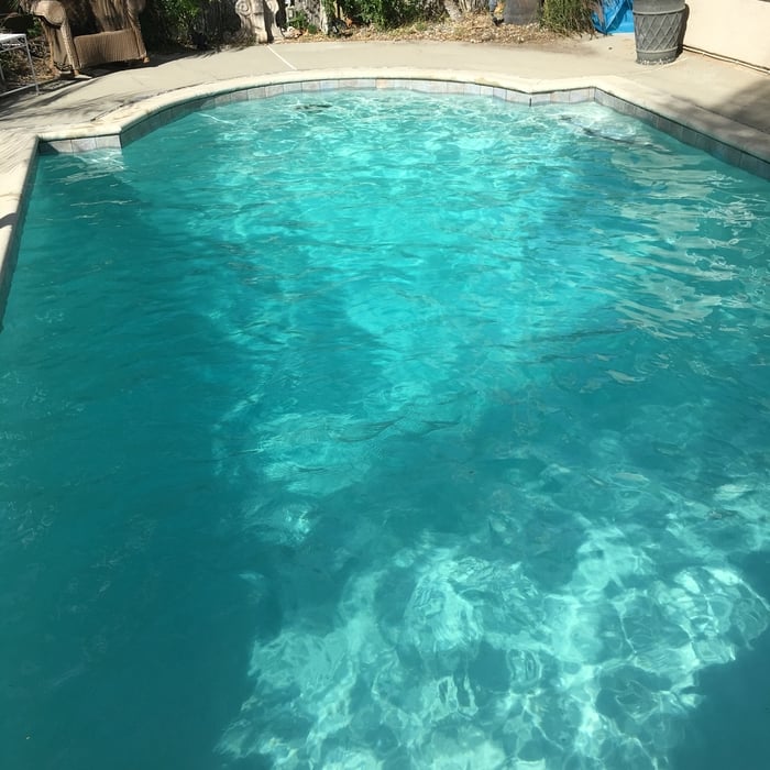 Pool finished
