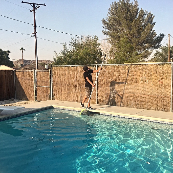 hard at work