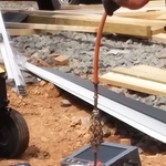 Descaling of an Old Cast Iron Sewer line