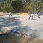 on the job
