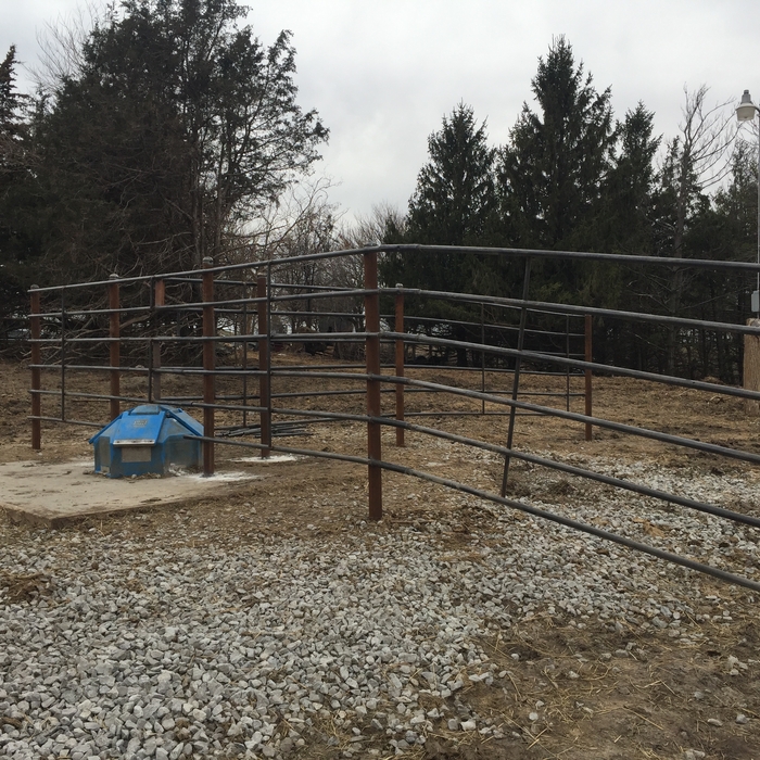 Pipe fence