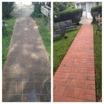 Brick Sidewalk