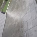 slate stamped patio