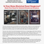 REPLACE OUTDATED SERVICE PANELS