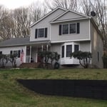 etaining wall and shutters
