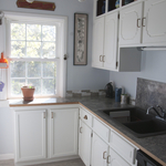 South wall of kitchen