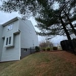 side and back of the houese