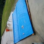 Removal of trop and Spa and filled with concrete