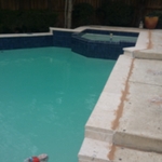 Refinish pool job