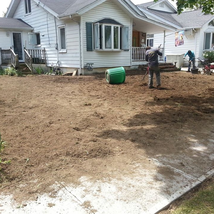 making new garden