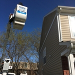 Residential Upper Exterior Vinyl Cleaning