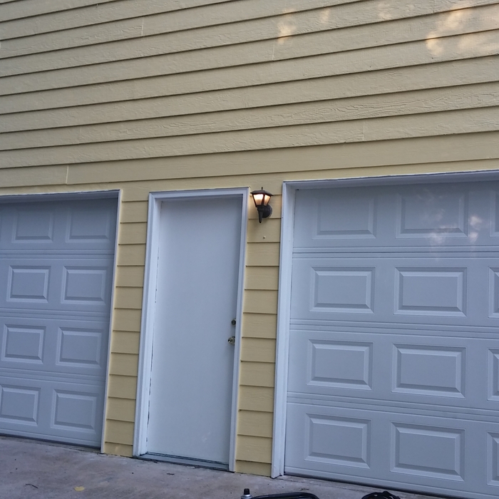 9x7 Insulated Raised Short Panel Doors