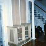 Bookshelves Sideview before finish