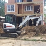 EXCAVATION FOR SEWER & WATER MAIN
