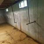 Leaking wall