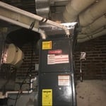 Asbestos covered pipes