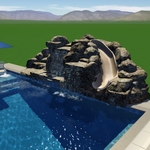 Pool build in process