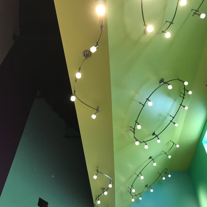 Custom track lighting