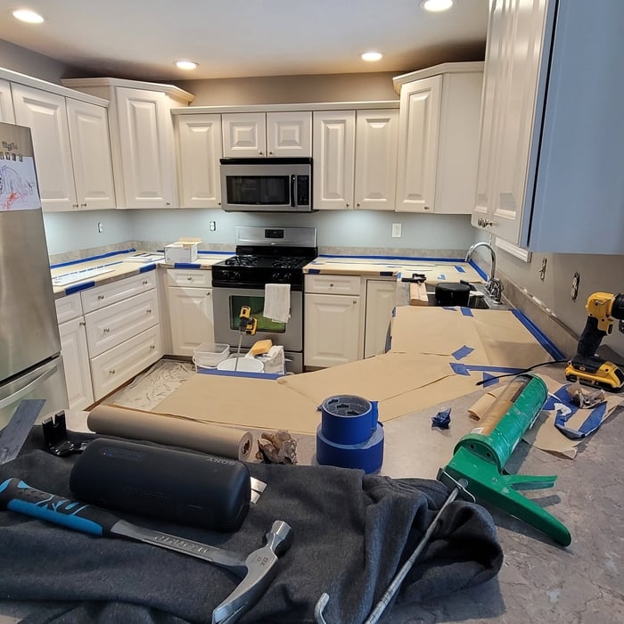 Kitchen backslash in Gosh