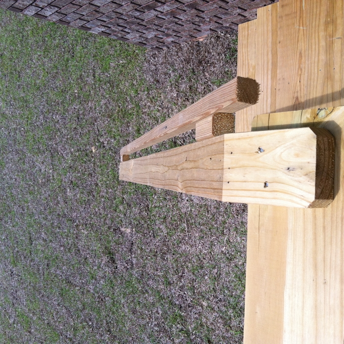 Stair Rail to Deck